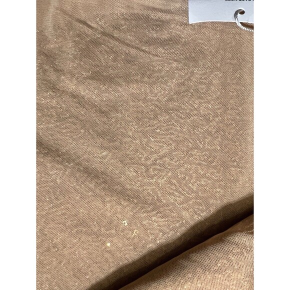 Self Portrait Gold Sequin Asymmetric Zip Top Sz 0  NWT - Picture 11 of 11